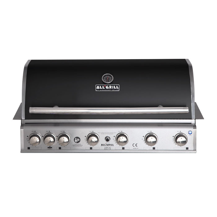 ALL'GRILL TOP-LINE CHEF XL Black Built-In inkl. Air System