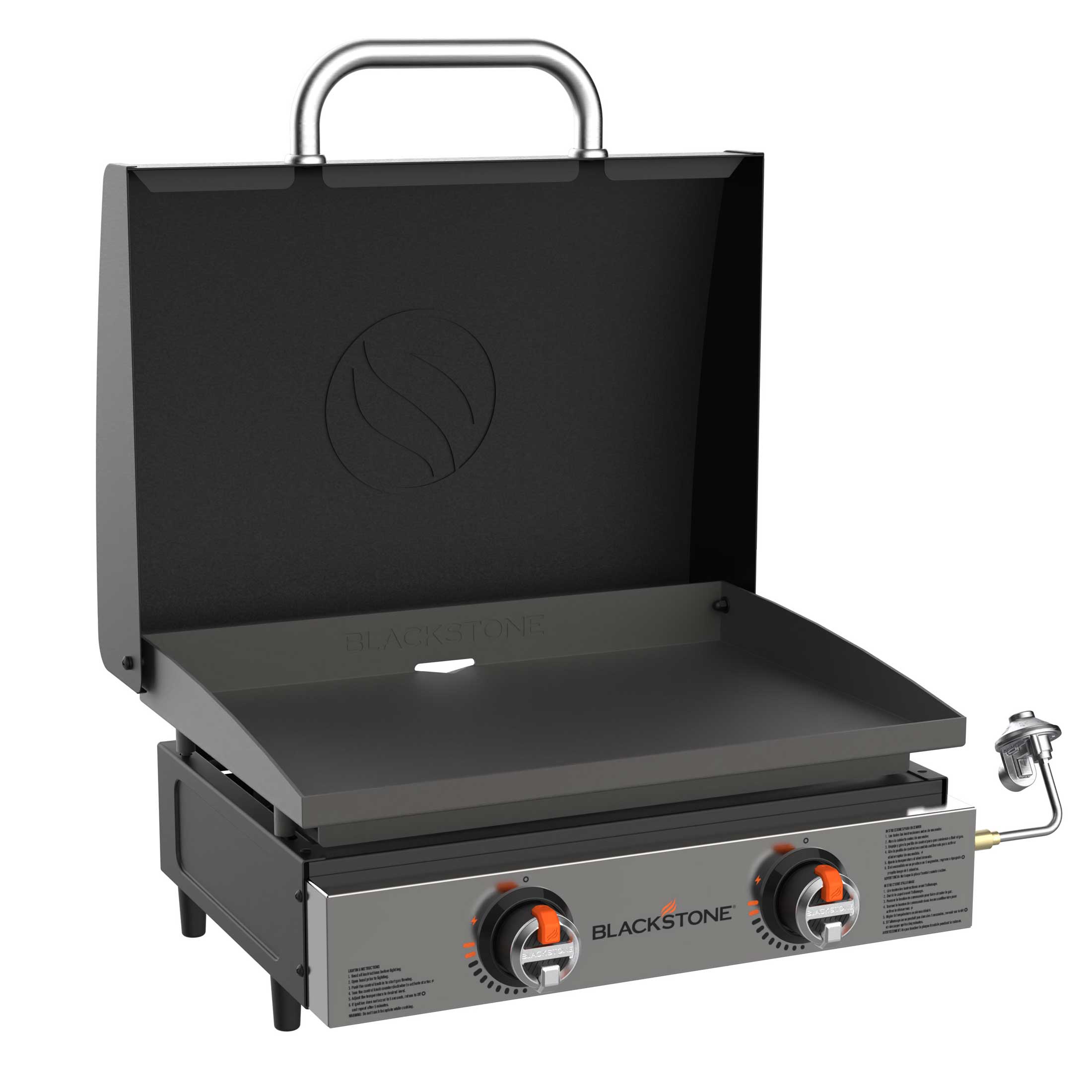 Blackstone 22″ Griddle Tischgrill mit 2 Brennern inkl. Deckel