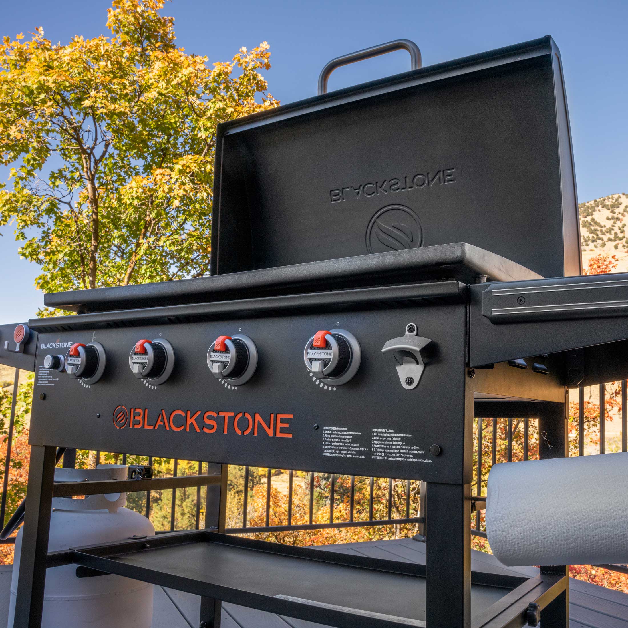 Blackstone 36″ Griddle Grillstation mit 4 Brennern