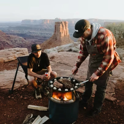 Solo Stove BONFIRE Gusseisen-Grillrost mit Aufsatz