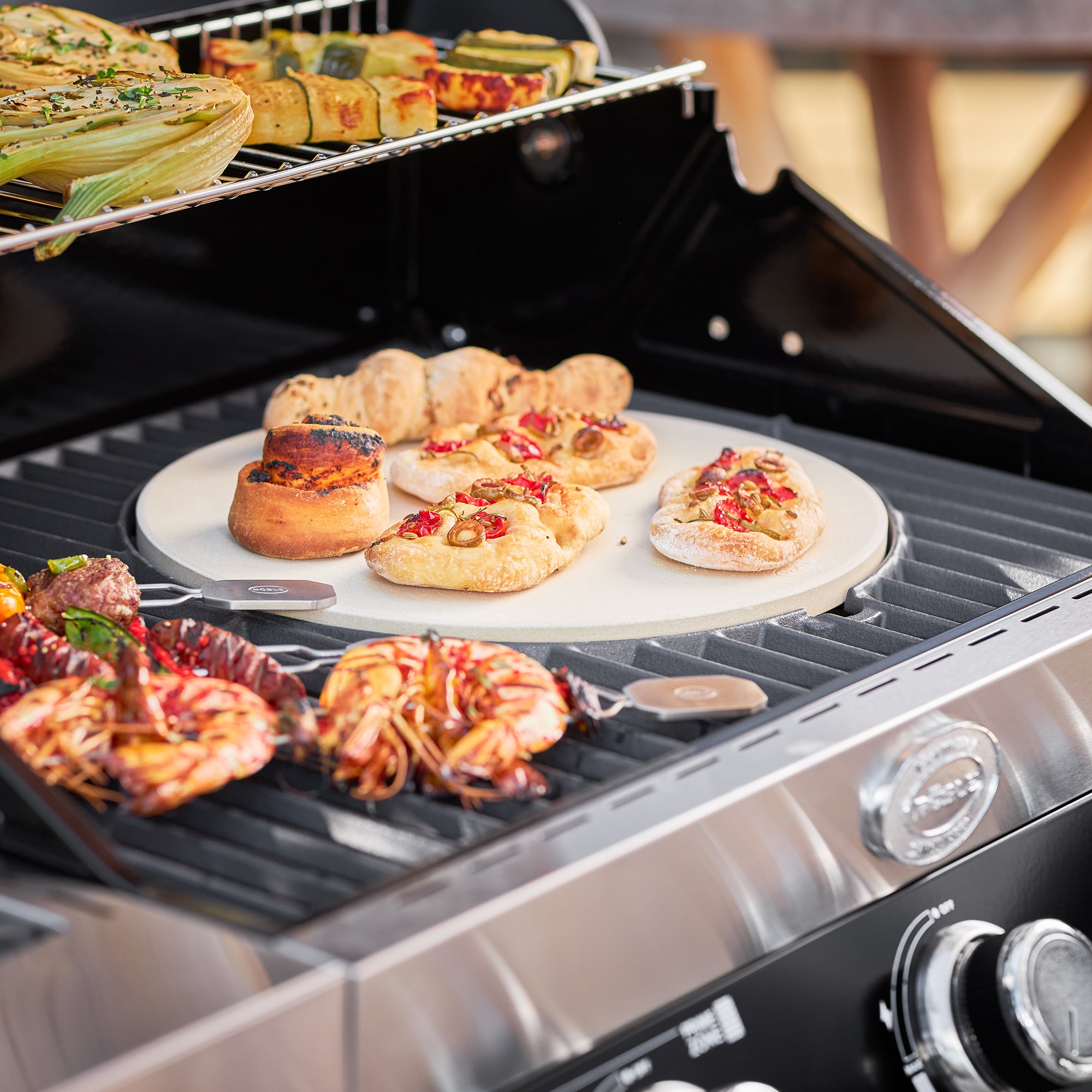 Rösle Gasgrill BBQ-Station VIDERO G2-S Vario+ schwarz 50 mbar