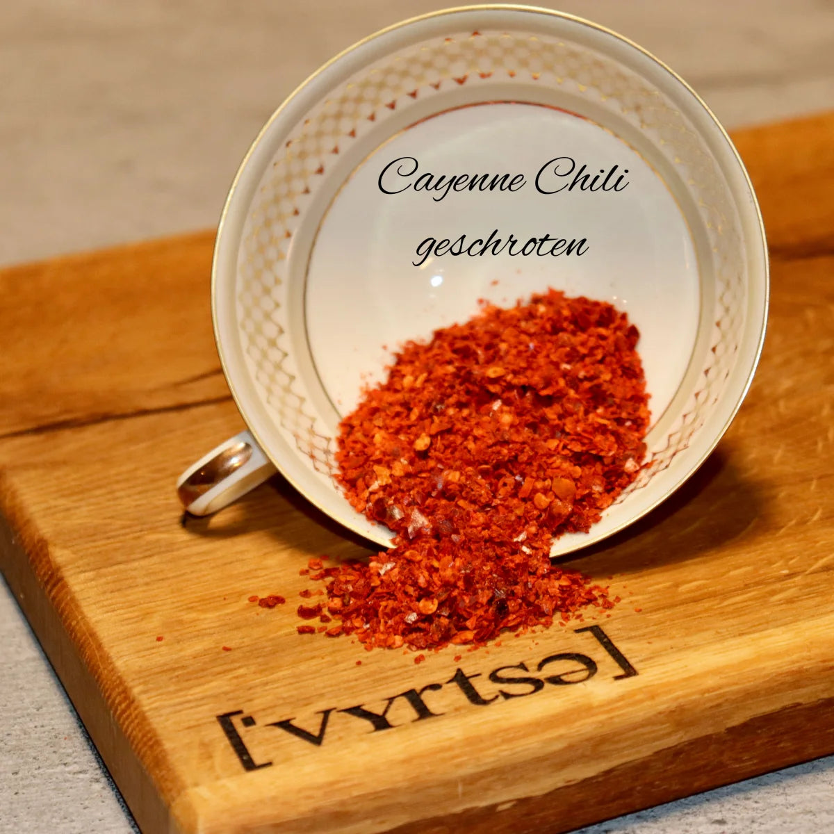 ['Vyrtse] Cayenne Chili geschrotet, 150g